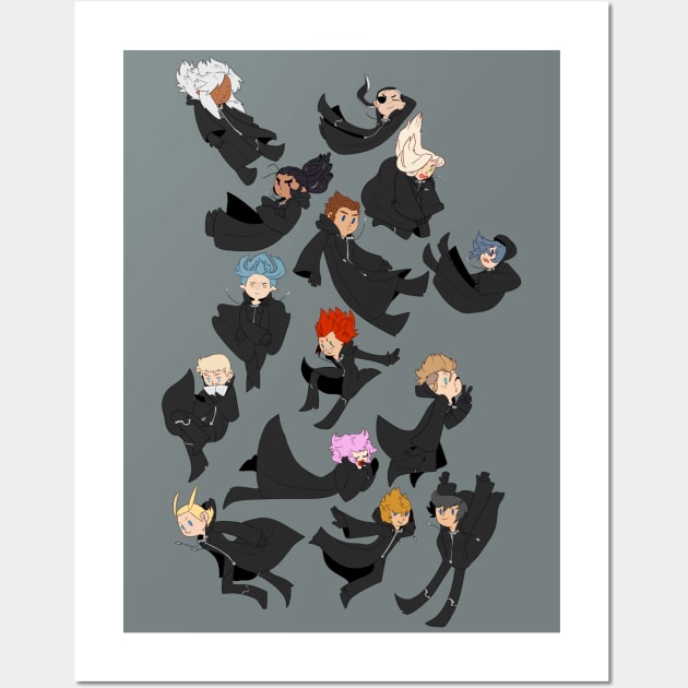 Organization XIII Wall Art by VenaCoeurva